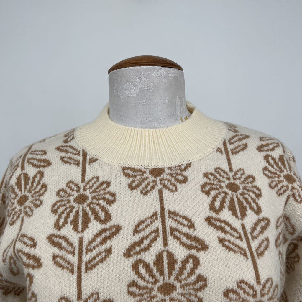 & Merci Floral Sweater