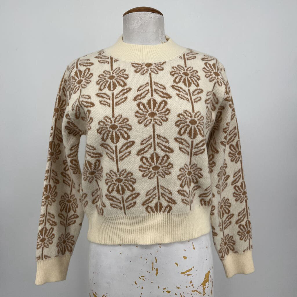 & Merci Floral Sweater