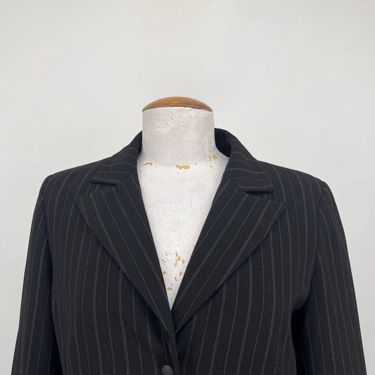 Style Long Pin Stripe Blazer