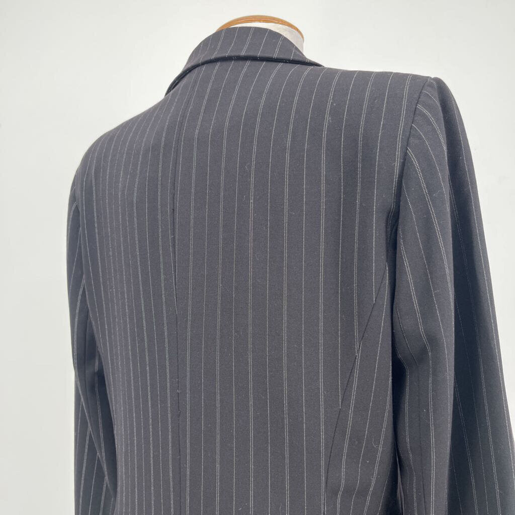 Style Long Pin Stripe Blazer