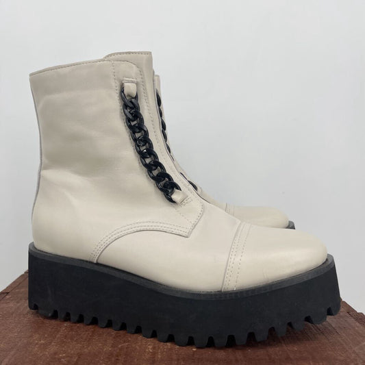 All Black Platform Boots