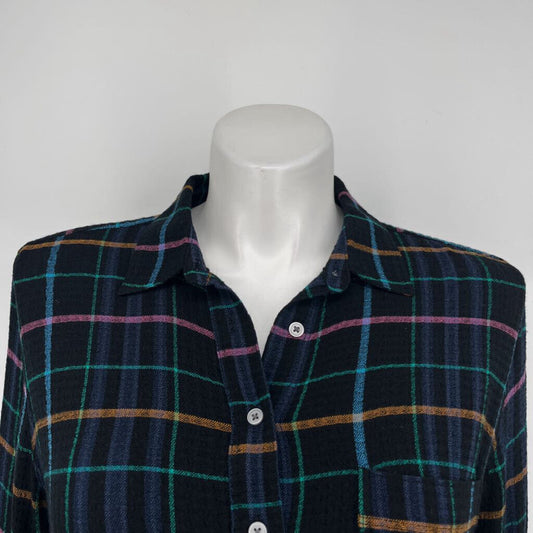 Loft L/s Plaid Dress