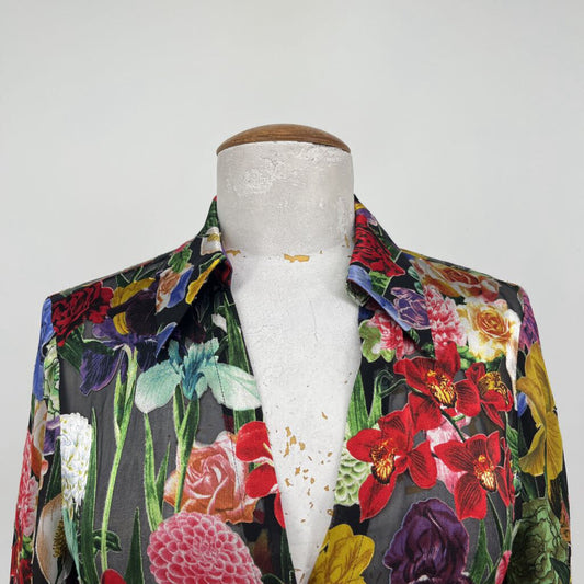 Alice + Olivia L/s Floral Shirt