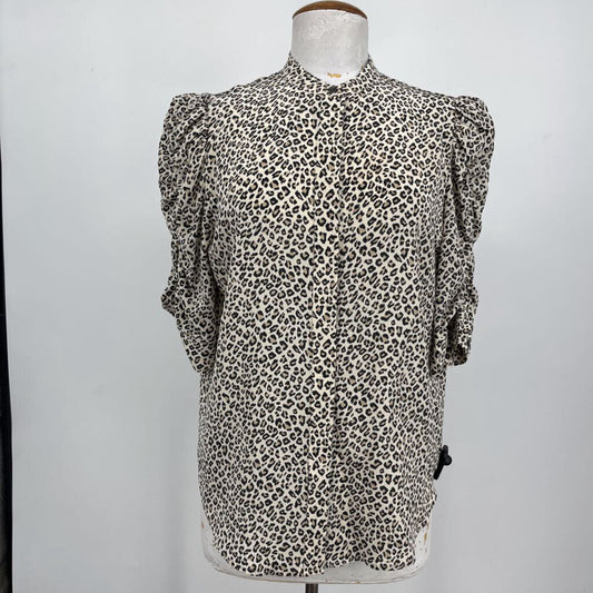 Frame S/s Animal print Shirt