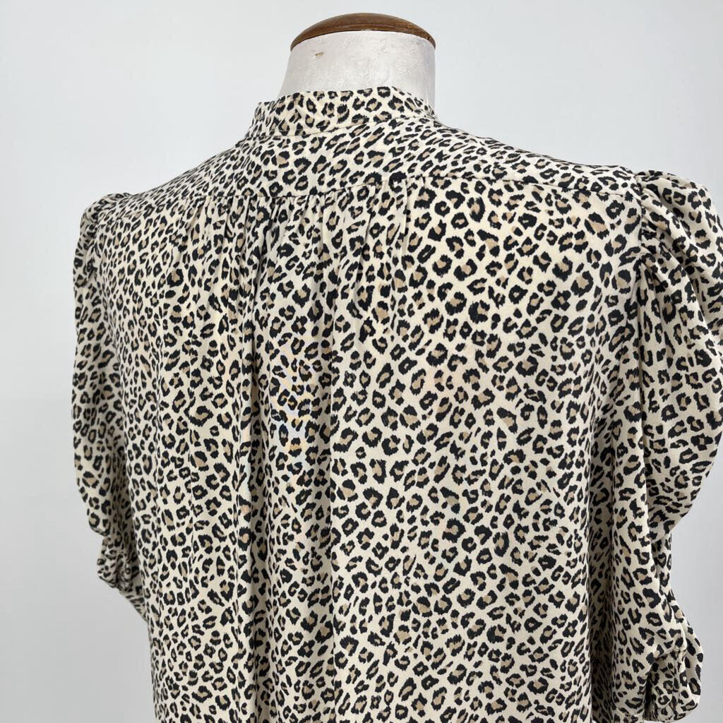 Frame S/s Animal print Shirt