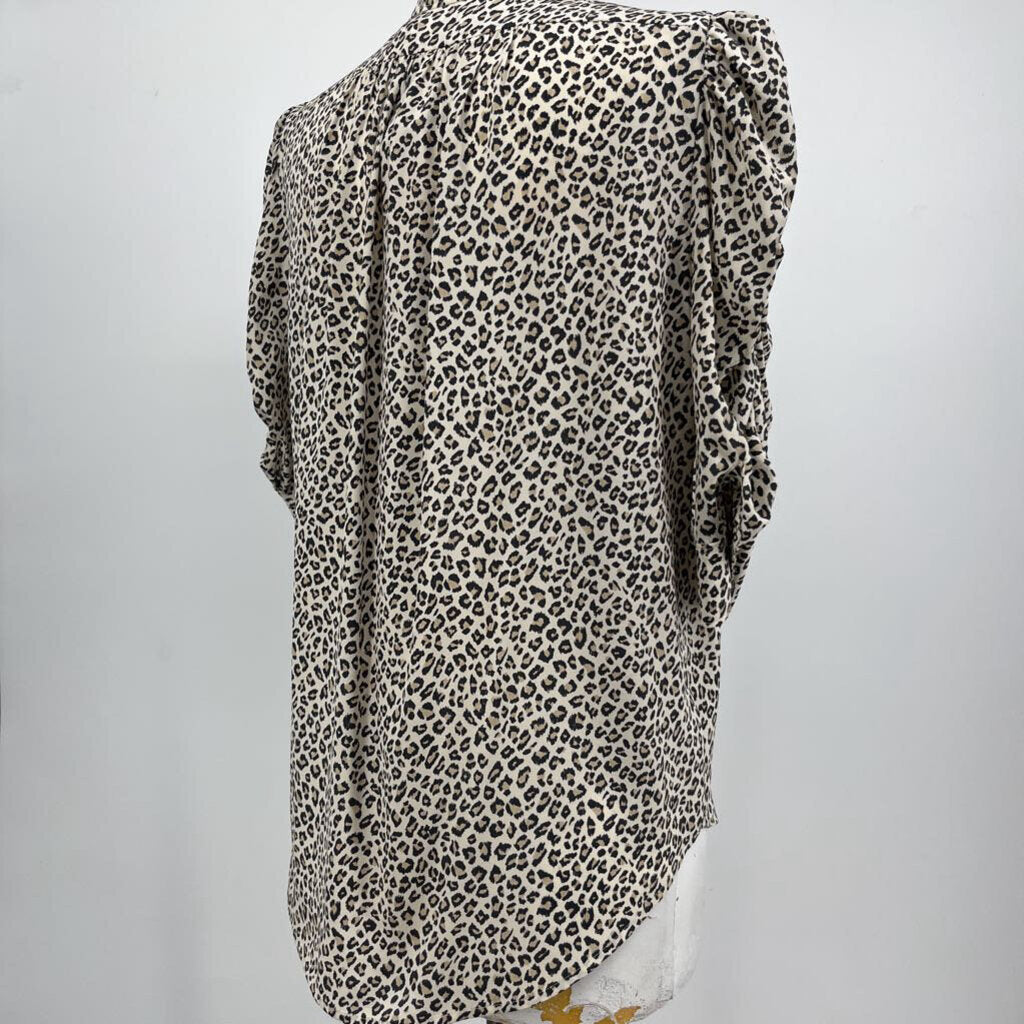 Frame S/s Animal print Shirt