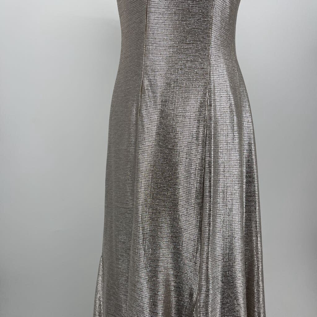 Tahari Slvls Draped Neck Dress