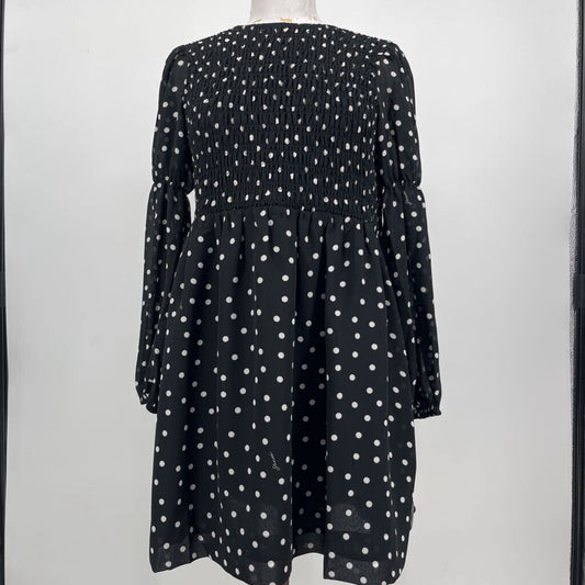 Ganni L/s Polka Dot Dress