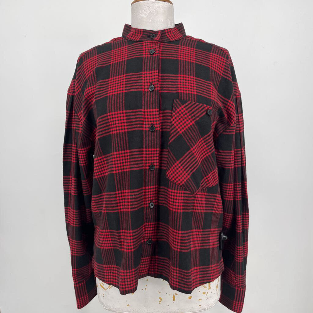 BR L/s Plaid Shirt