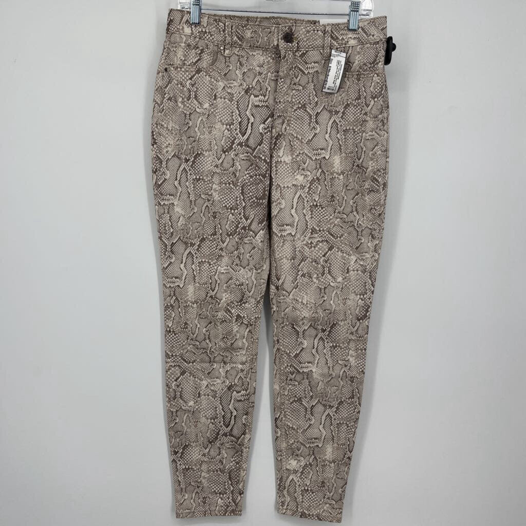 WHBM Snake Print Jeans