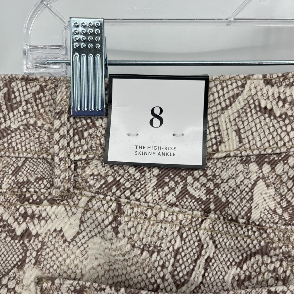 WHBM Snake Print Jeans