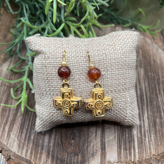 Poggi Cross Erarrings