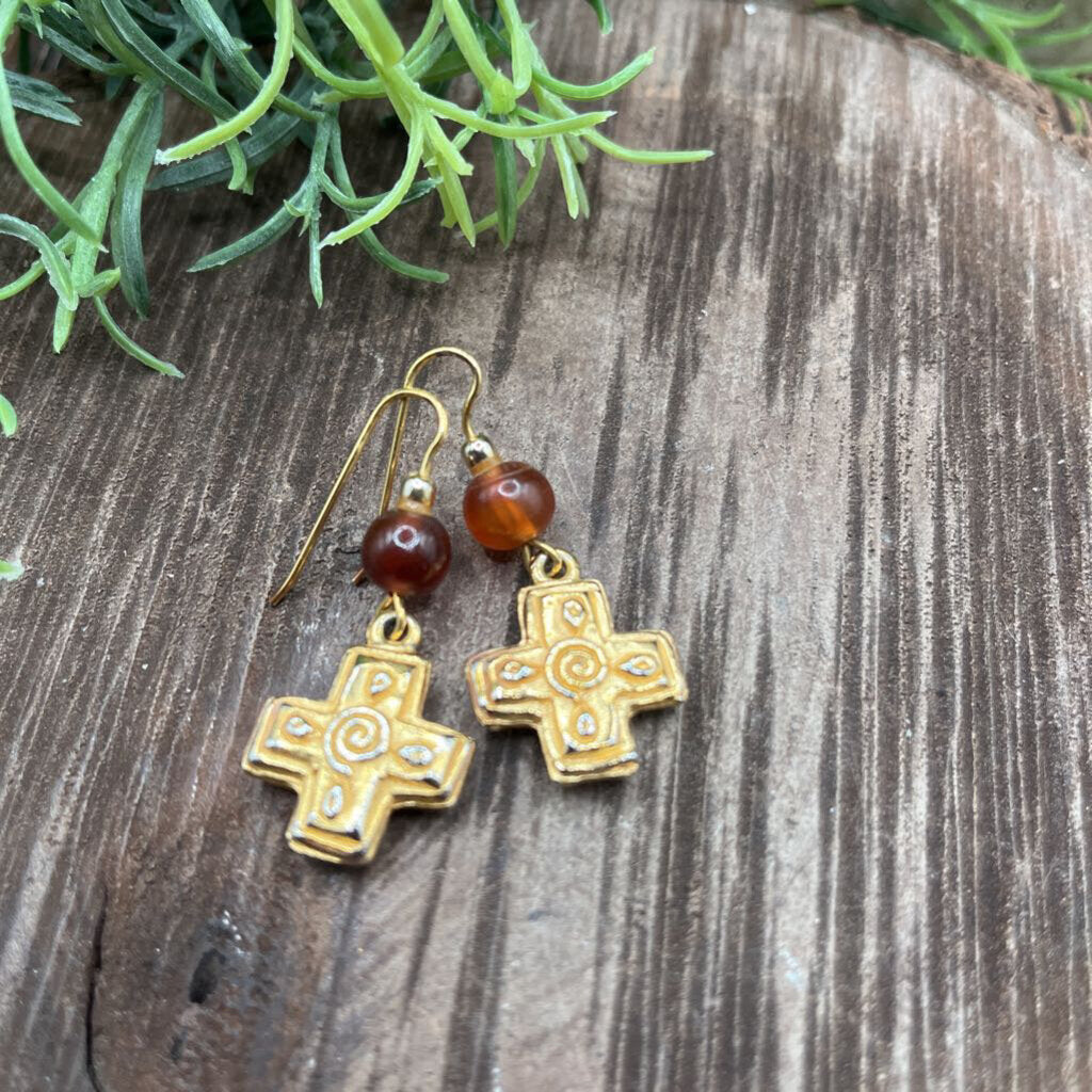 Poggi Cross Erarrings