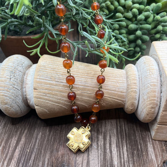 Poggi Cross Necklace