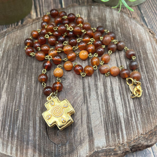 Poggi Cross Necklace
