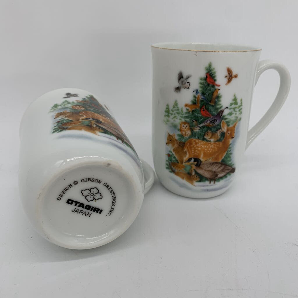 Otagiri Woodland Creature Mug Set