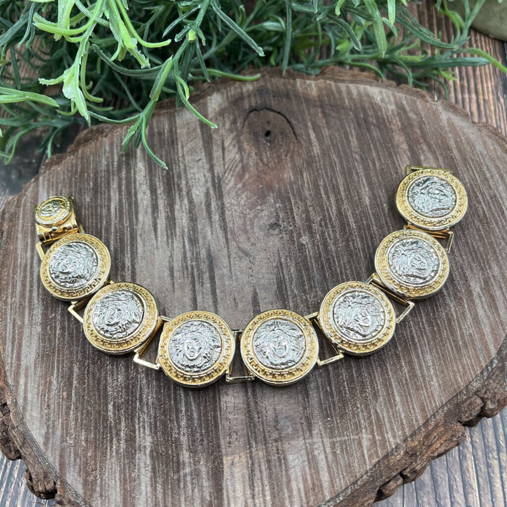 Vintage Versace Medusa Bracelet