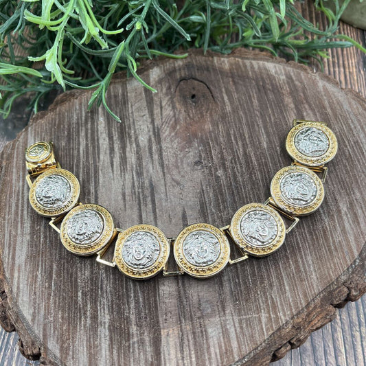 Vintage Versace Medusa Bracelet