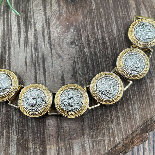 Vintage Versace Medusa Bracelet