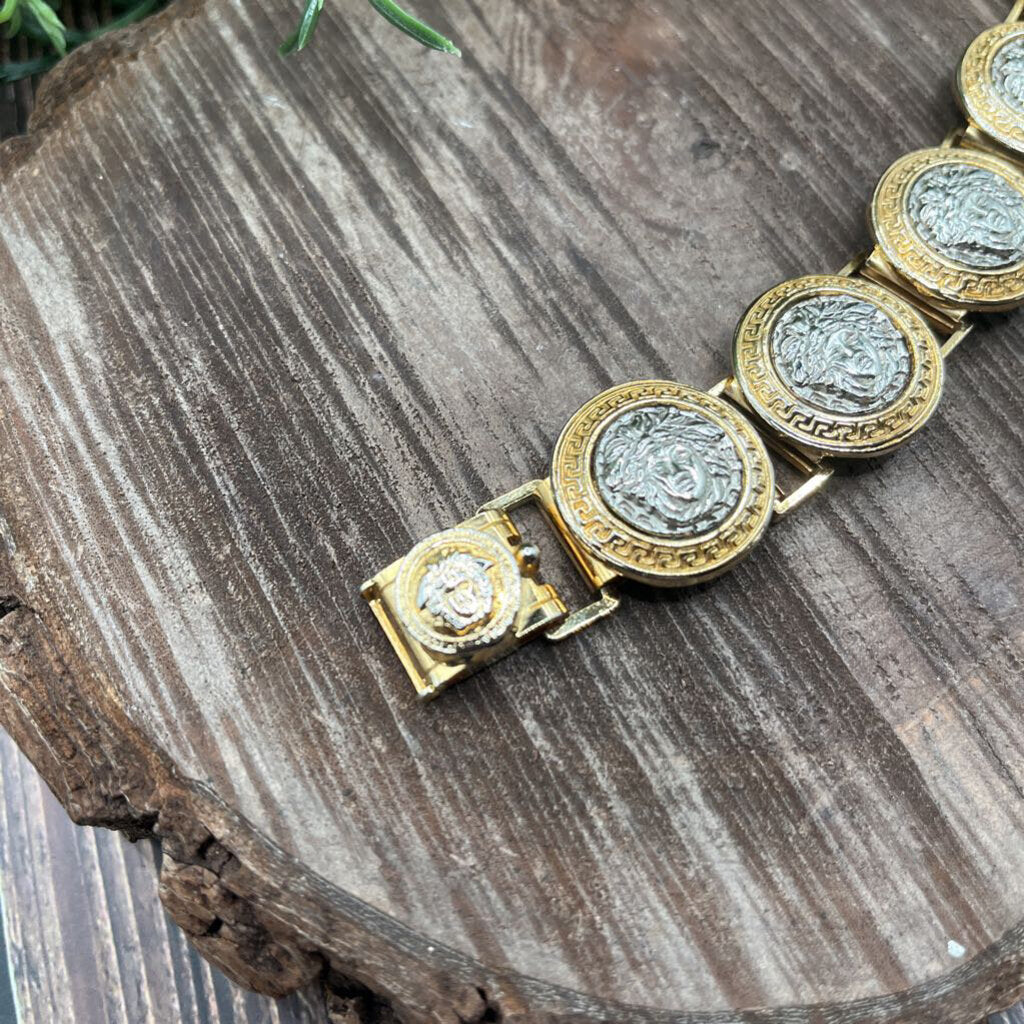 Vintage Versace Medusa Bracelet