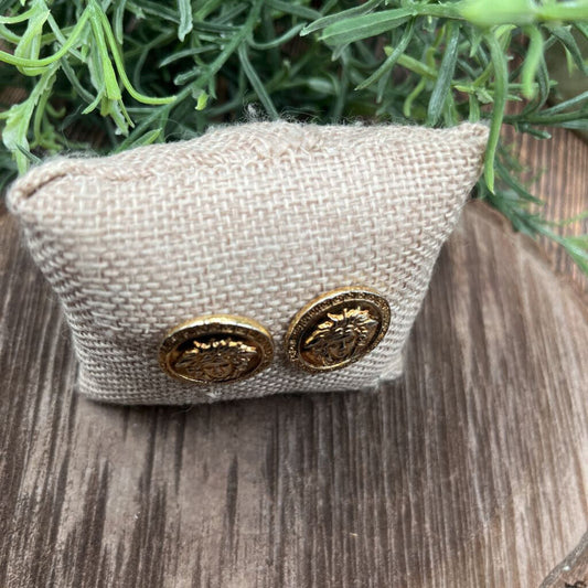 Vintage Versace Medusa Earrings