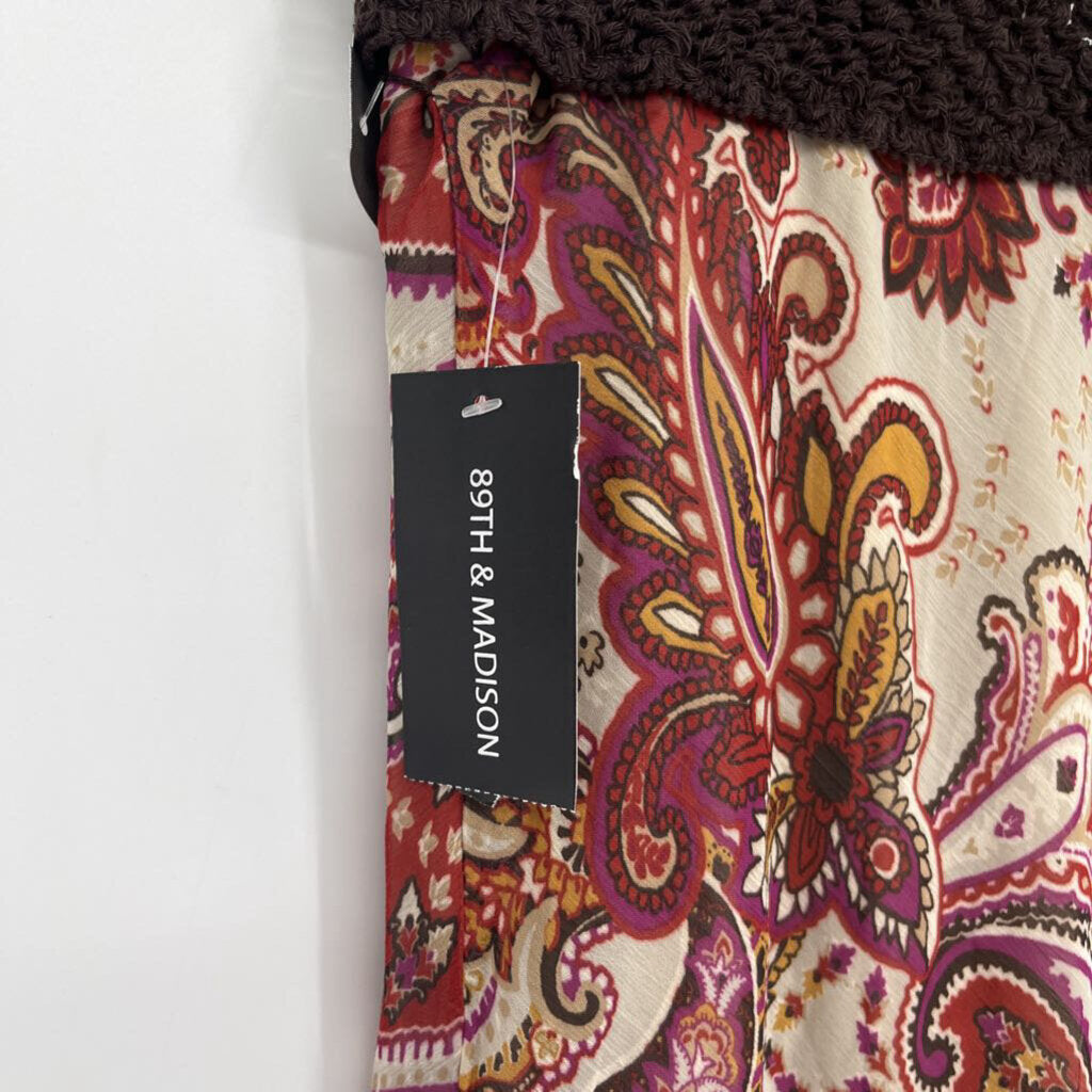 89th & Madison Paisley Skirt
