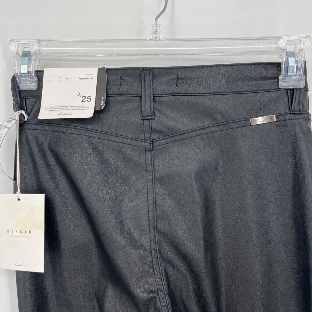 KanCan Faux Leather Pant