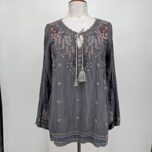 Johnny Was L/s Floral Shirt