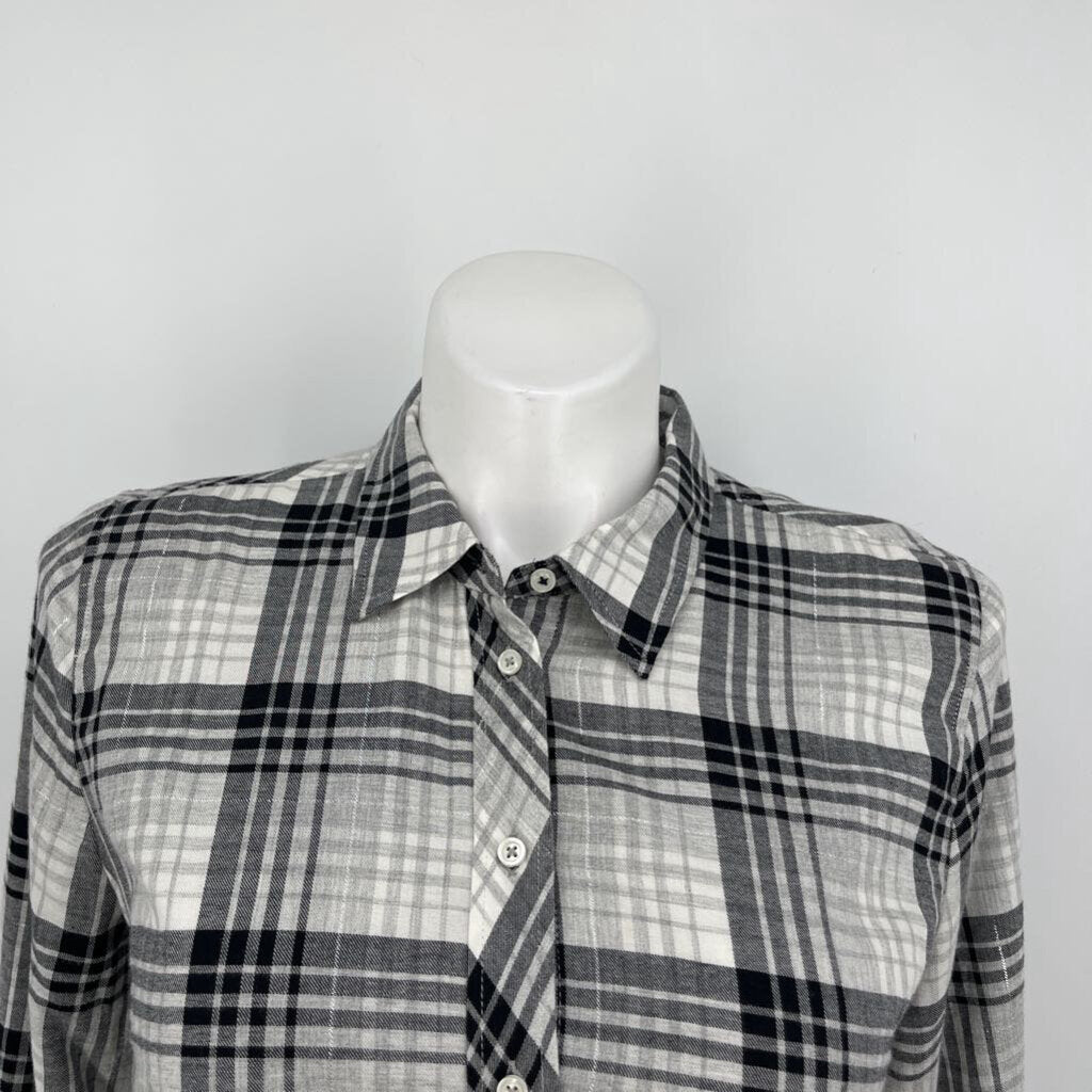 Talbots L/s Plaid Shirt