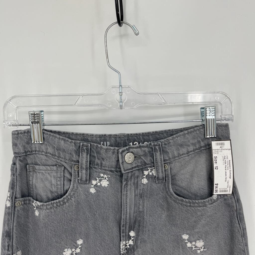 Gap Kids Floral Jeans