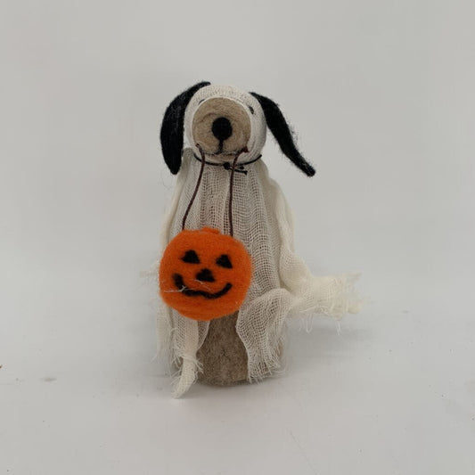 Felt Ghost Dog