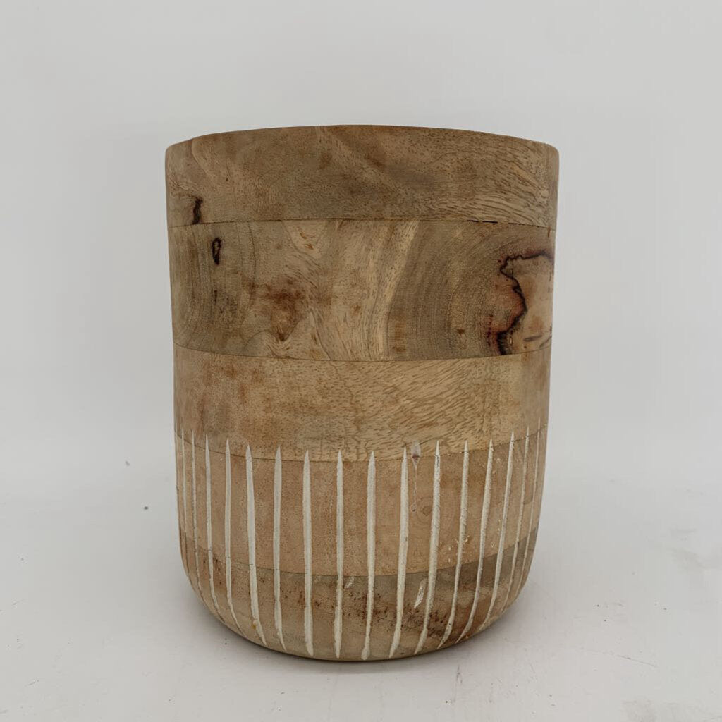 Wooden Planter/Vase