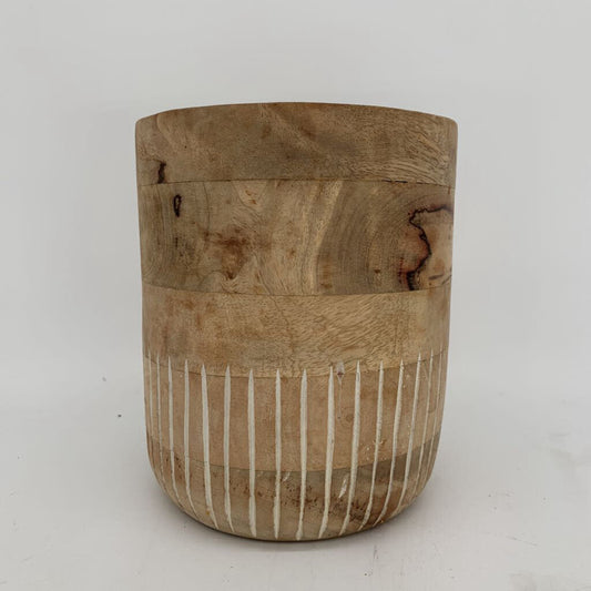 Wooden Planter/Vase