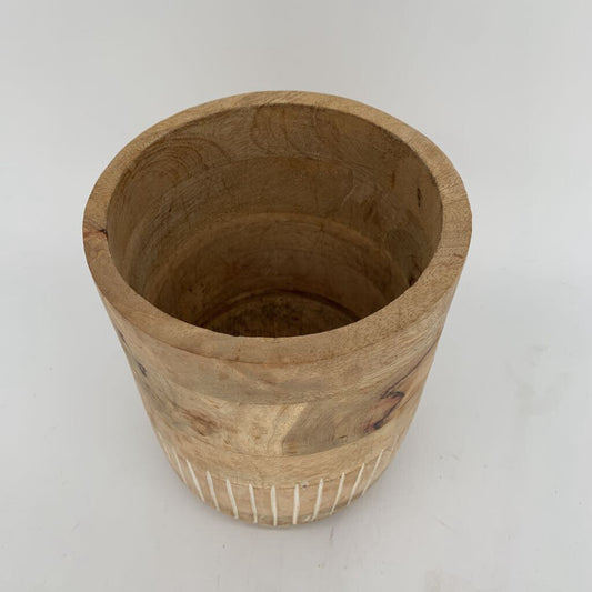 Wooden Planter/Vase