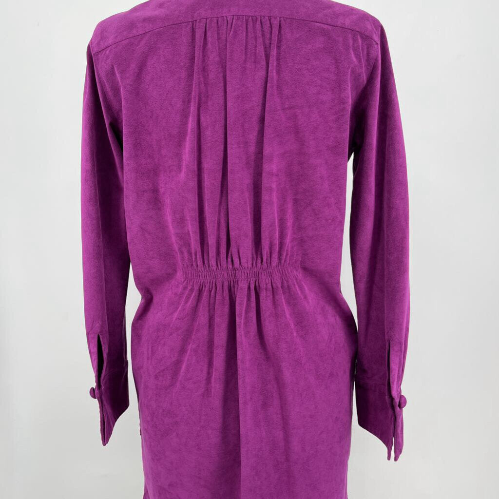 Dovima L/s Suede Dress