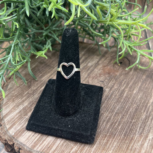 Sterling Heart Ring