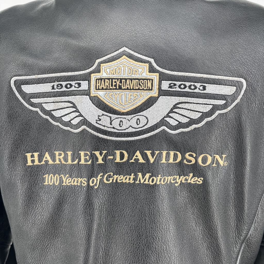 Harley DAvidson leather Coat