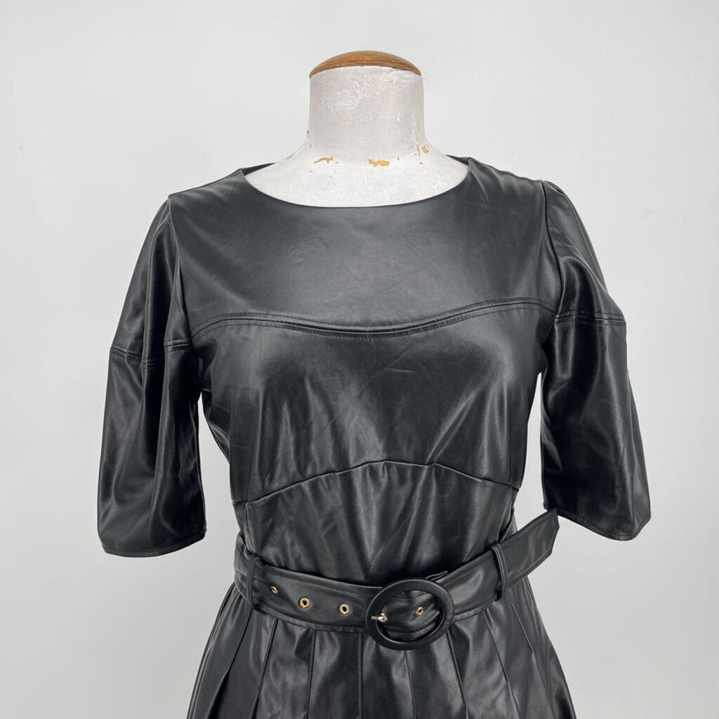 Lost + Wander Faux Leather Dress