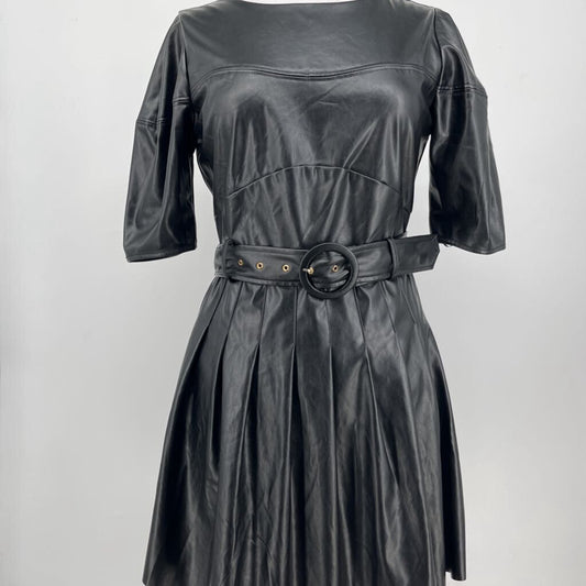 Lost + Wander Faux Leather Dress