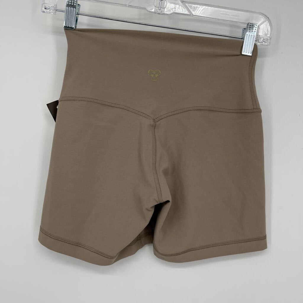 Golden Aritzia bike Shorts
