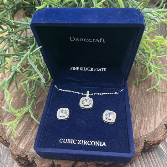 Danecraft CZ Jewelry Set
