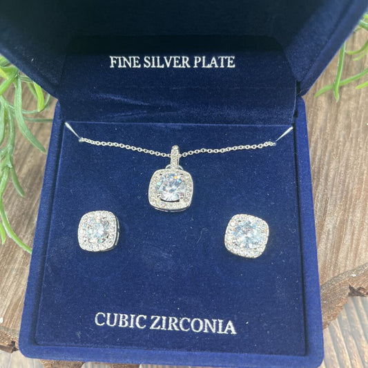 Danecraft CZ Jewelry Set