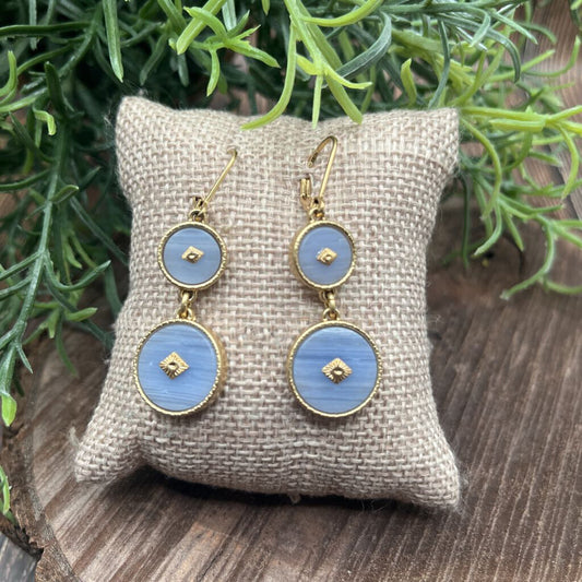 Cabi Circle Drop Earrings