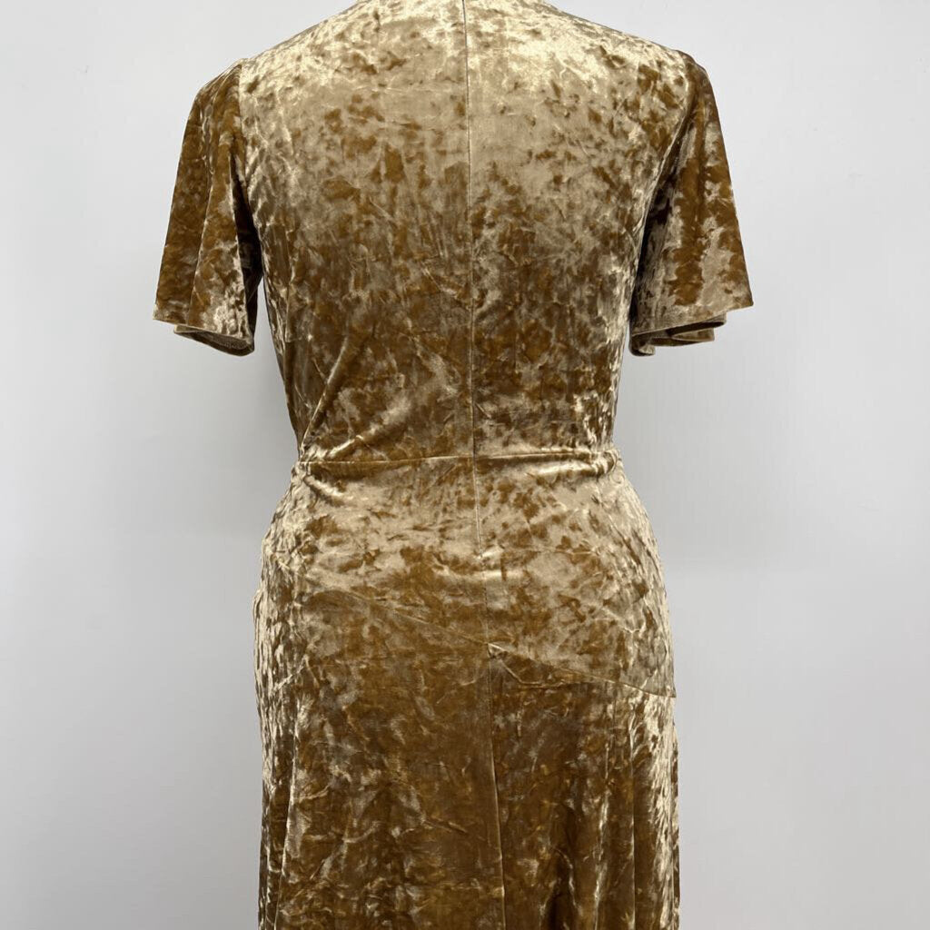 Lauren S/s Crushed Velvet Dress