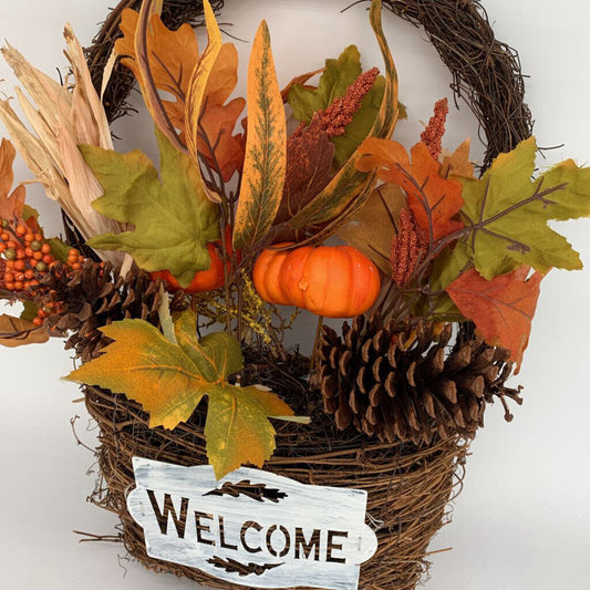 Fall Foliage Welcome Basket
