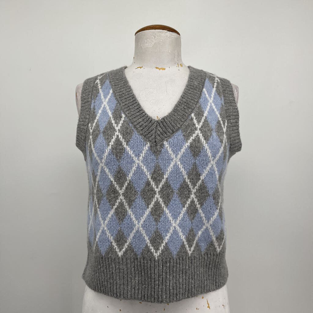 Pink Rose Sweater Vest