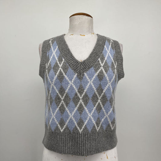 Pink Rose Sweater Vest