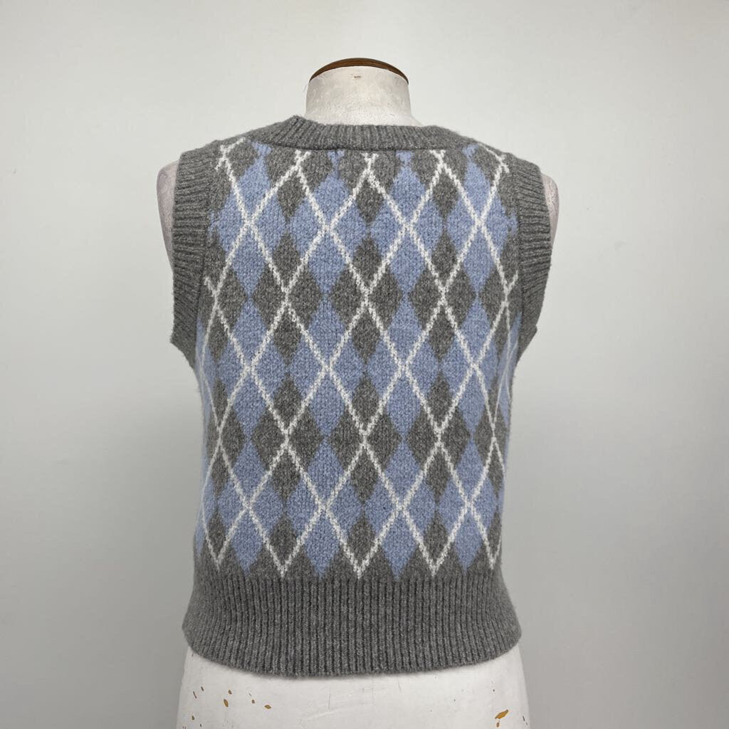 Pink Rose Sweater Vest
