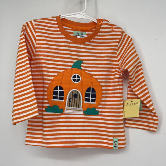 Lilly + Sid L/s Pumpkin Shirt
