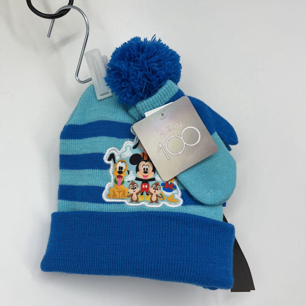 Disney Hat & Mitten Set